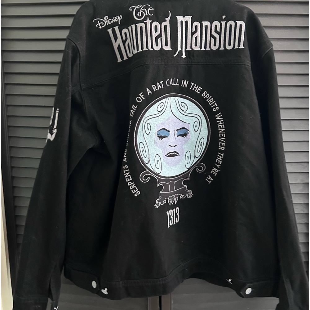Cakeworthy Haunted Mansion denim Jacket